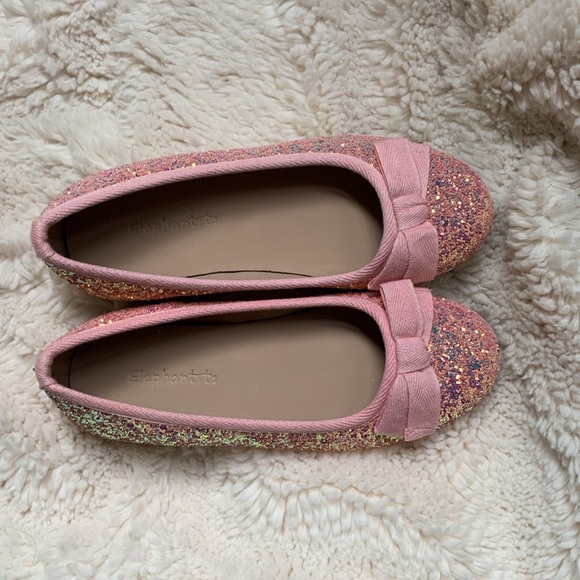 Elephantito Pink Sparkle Flats - Picture 4 of 7